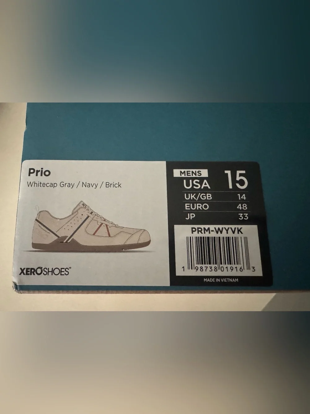 Xero Prio Mesh and Suede Barefoot Shoes Brand New